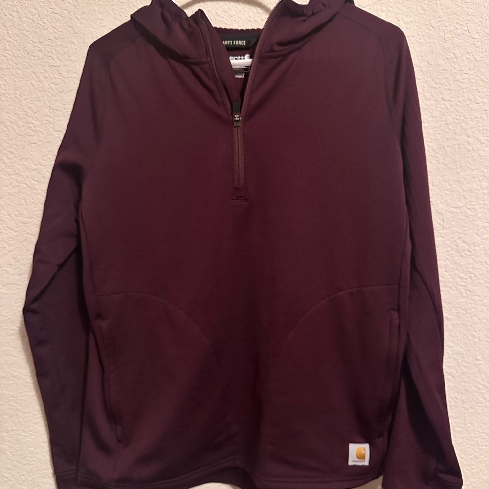 Carhartt Force Burgundy Sweatshirt